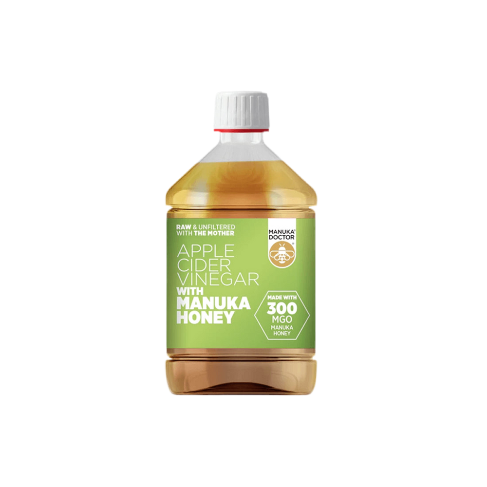 Apple Cider Vinegar with Manuka Honey (300 MGO) - Apple Cider Vinegar with Manuka Honey (300 MGO), 500 ml - Nutra Best Europe