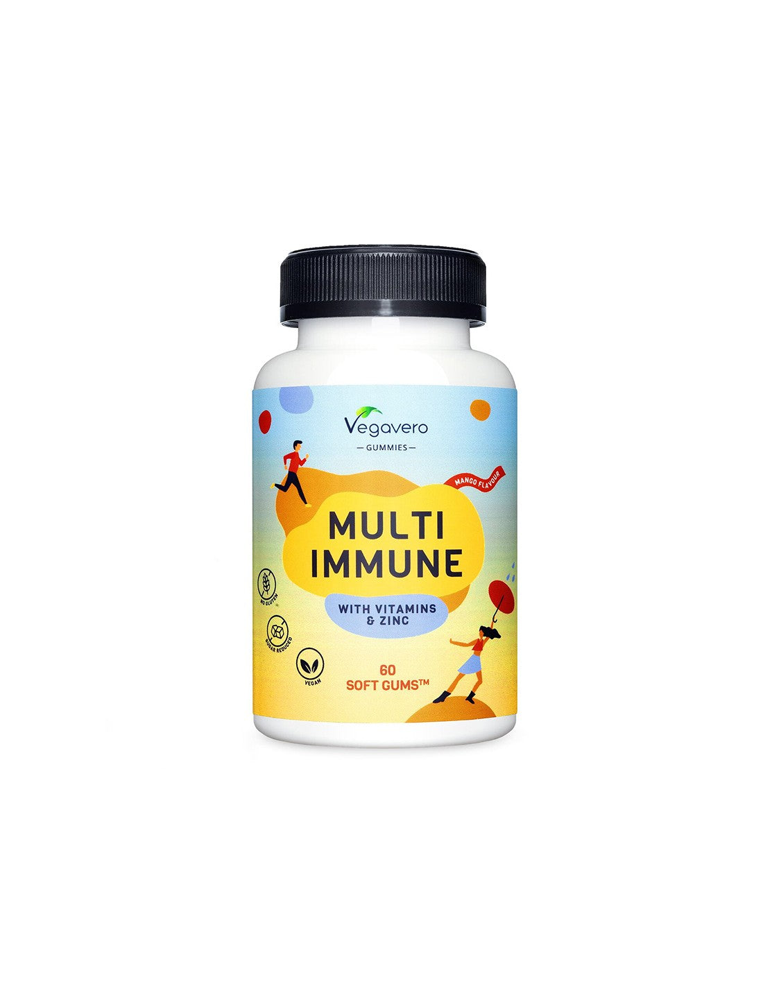 MultiImmune Gummy Vitaminok + Cink, 60 db gél tabletta