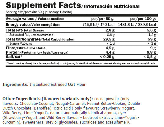 Oat Mash 0.05 kg - Nutra Best Europe