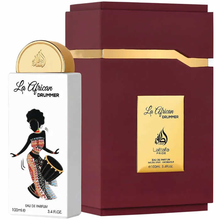 LATTAFA LA AFRICAN DRUMMER EAU DE PARFUM SPRAY 100ML - Nutra Best Europe