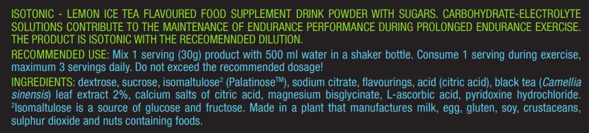 IsoTonic - 0.600 kg - Nutra Best Europe