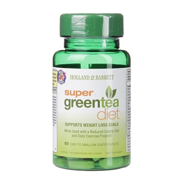 Super Green Tea Diet / Thermogenic Burner - 60 caplets - Nutra Best Europe