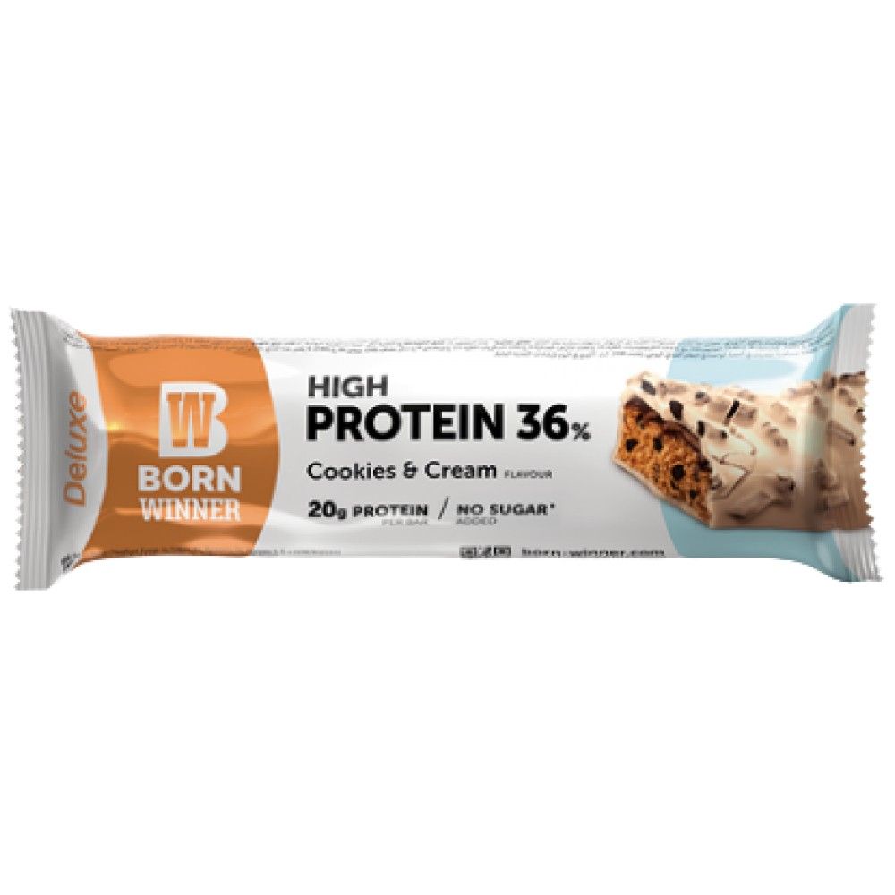 Deluxe 36% High Protein Bar - 15 x 55 grams - Nutra Best Europe