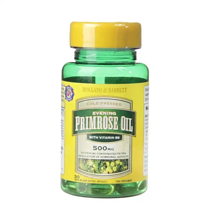 Evening Primrose Oil 500mg 30 capsules HOLLAND & BARRETT - Nutra Best Europe