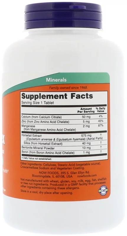 Silica Complex 500 mg - 90 Tablets - Nutra Best Europe