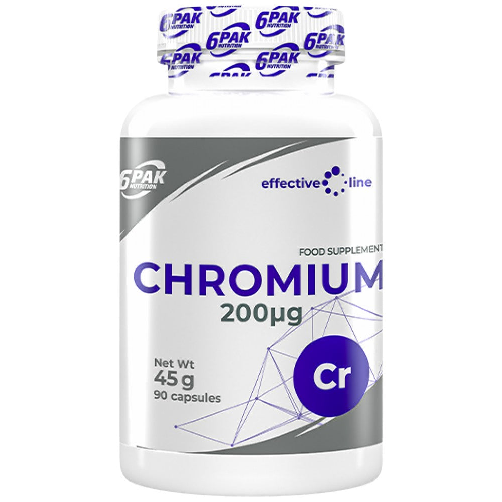 Chromium 200 mcg - 90 capsules - Nutra Best Europe