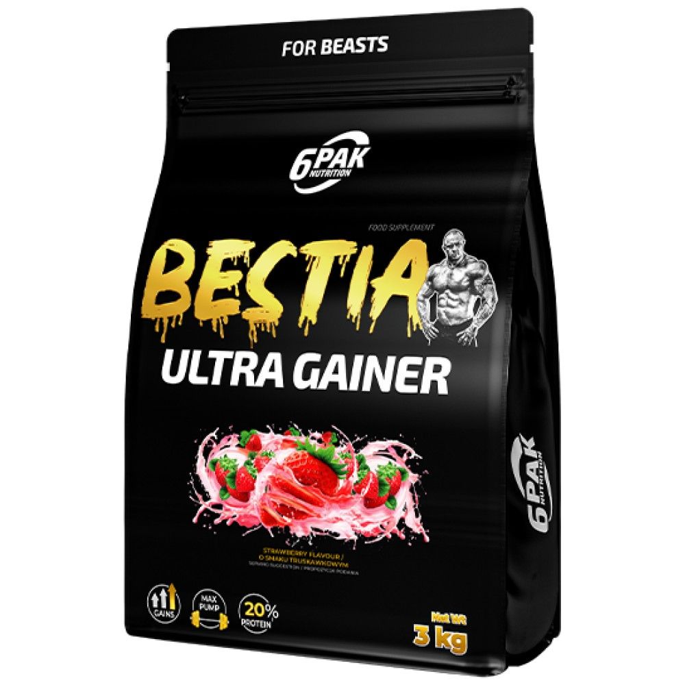 BESTIA Ultra Gainer - 3000 grams - Nutra Best Europe