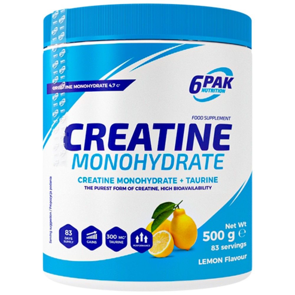Creatine Monohydrate - 500 grams - Nutra Best Europe