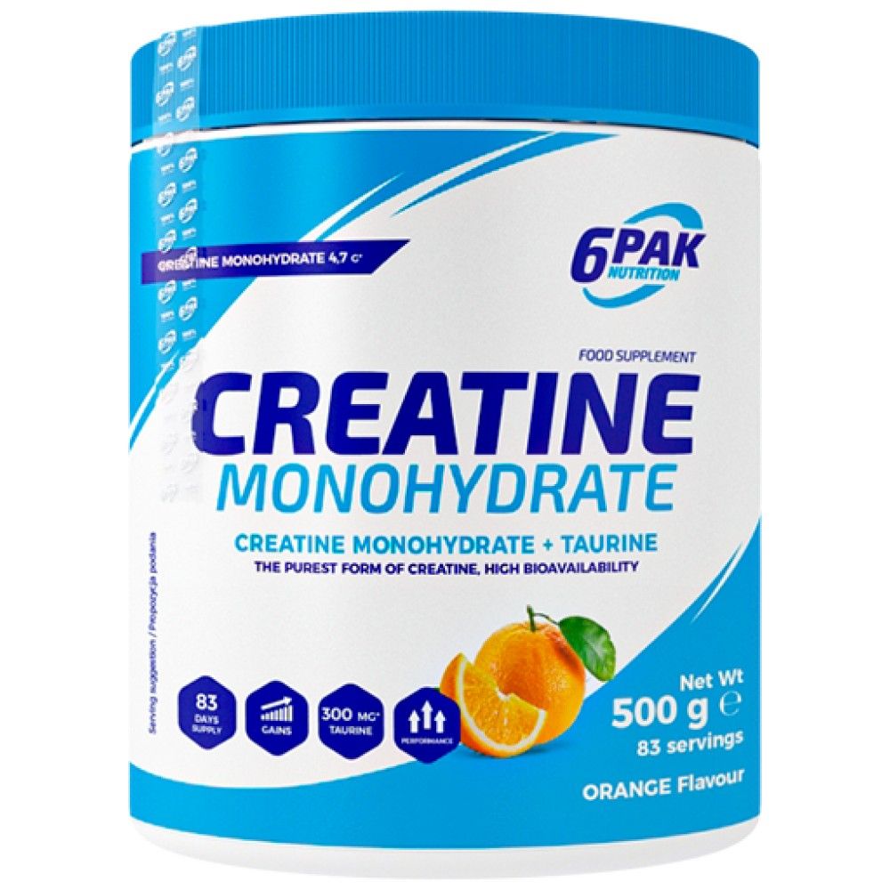Creatine Monohydrate - 500 grams - Nutra Best Europe