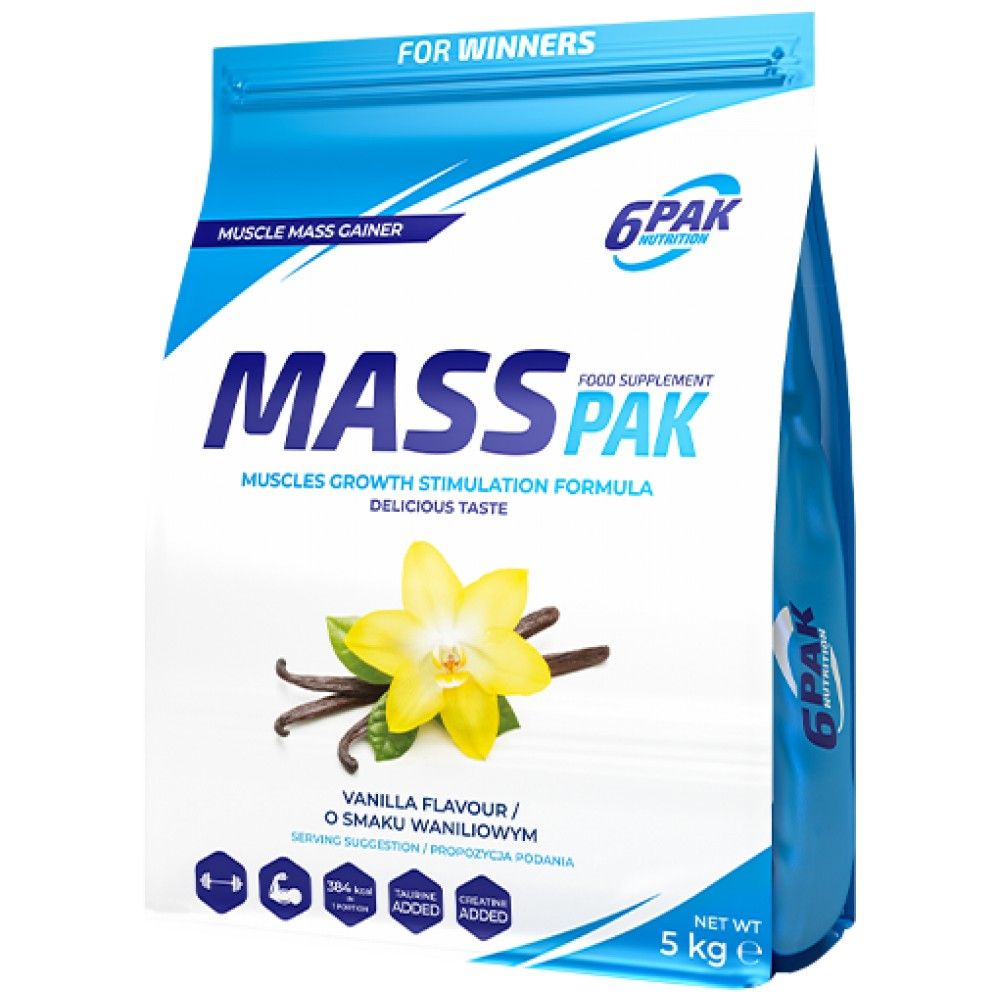MASS PAK - 5000 grams - Nutra Best Europe