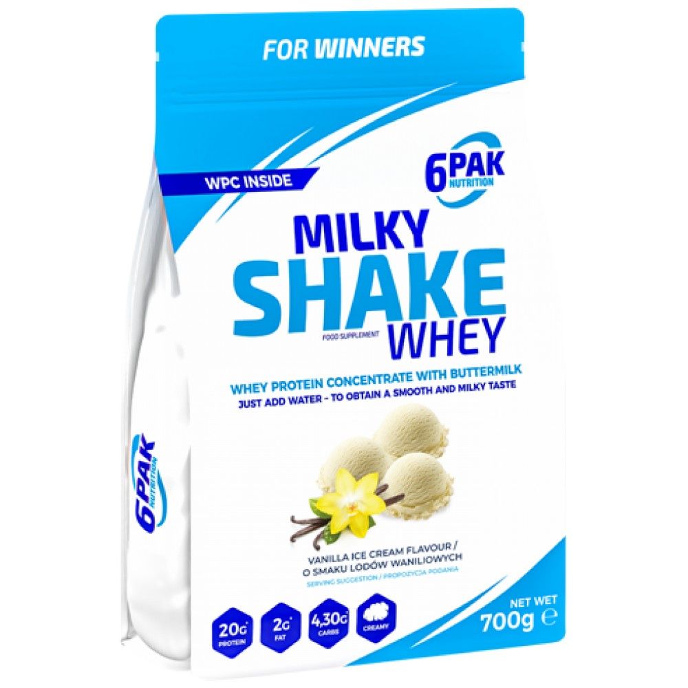 Milky Shake Whey - 700 grams - Nutra Best Europe
