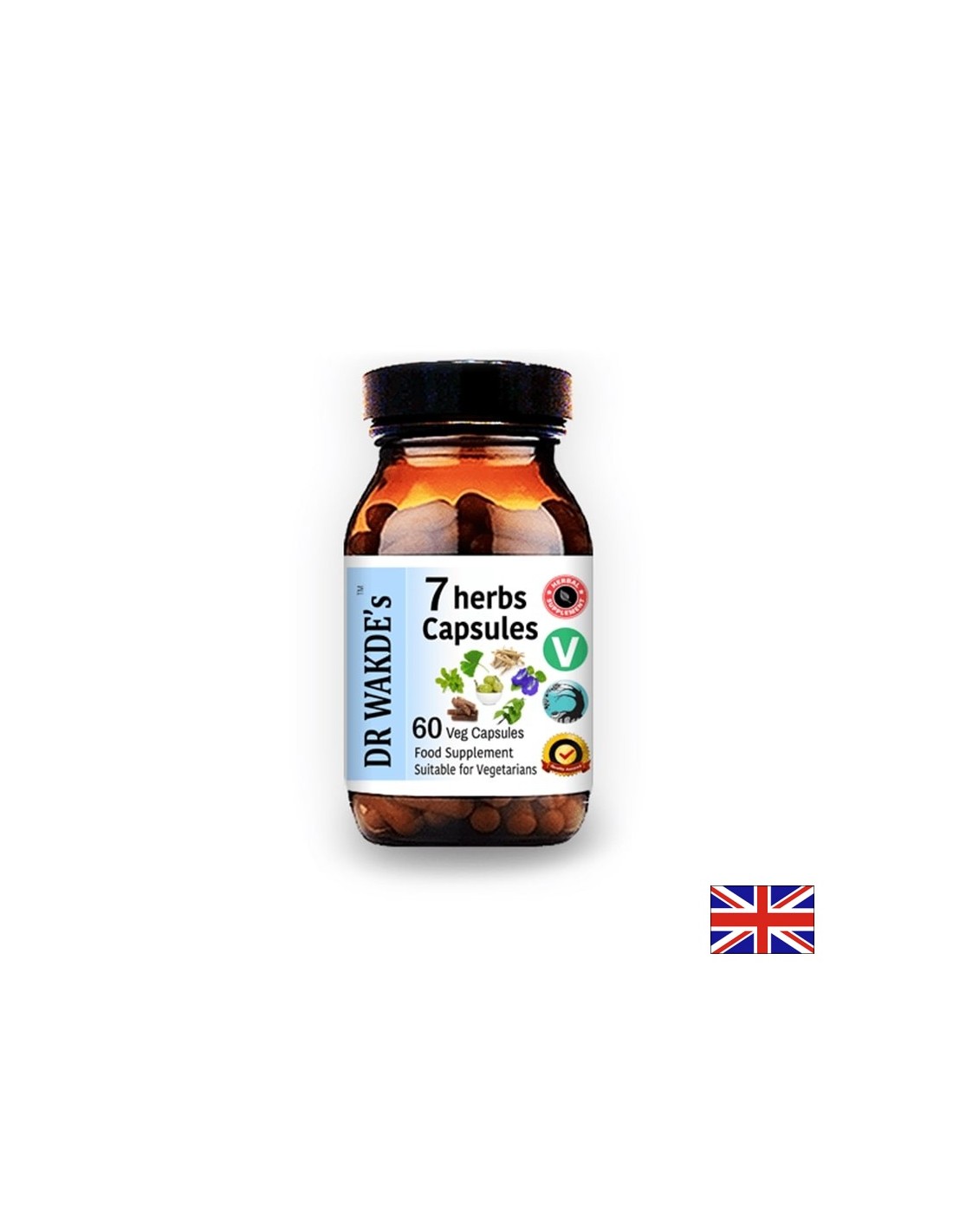 7 gyógynövény - 7 gyógynövény Ayurveda, 60 kapszula DR WAKDE's