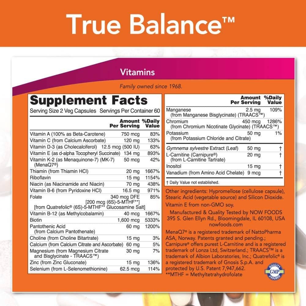 True Balance™ - 120 capsules - Nutra Best Europe