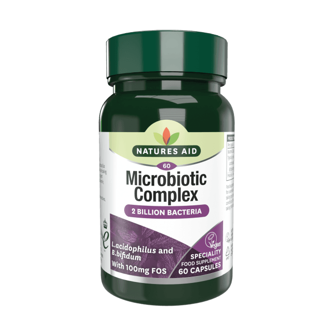 Microbiotic Complex (Microbiotic Complex) 2 billion. 60 capsules NaturesAid - Nutra Best Europe