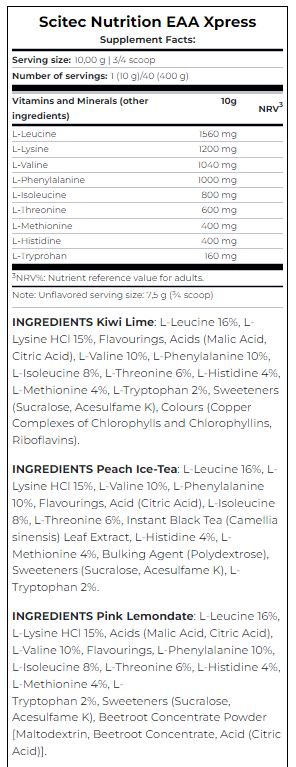 EAA Xpress 0.400 kg - Nutra Best Europe