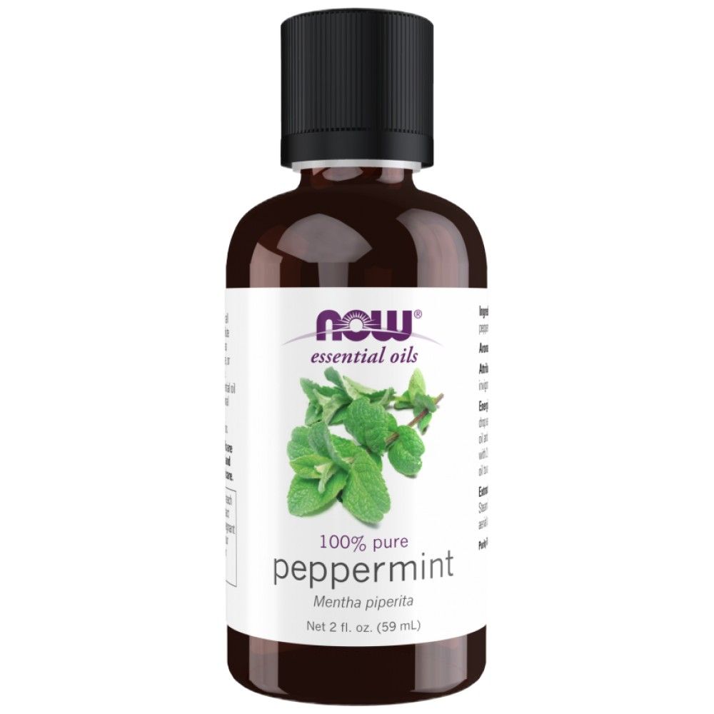 Peppermint Oil | 100% Pure Mentha Piperita - 59 ml - Nutra Best Europe