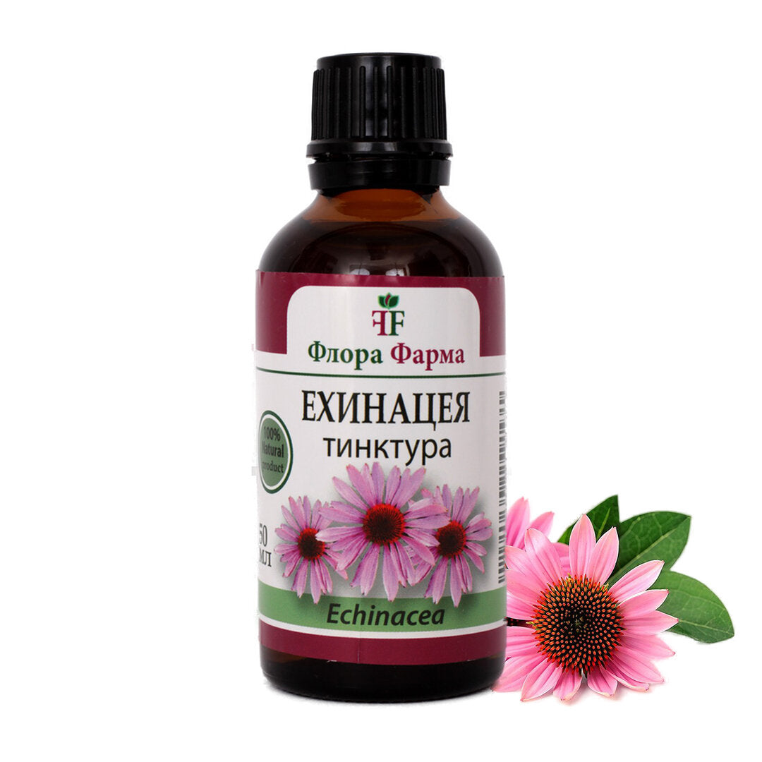 Echinacea 750 mg - tinktúra 50ml FLORA FARMS