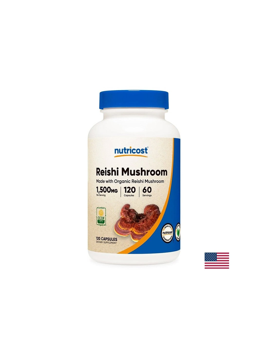Erős immunitás, energia és tónus - Reishi, 750 mg x 120 kapszula