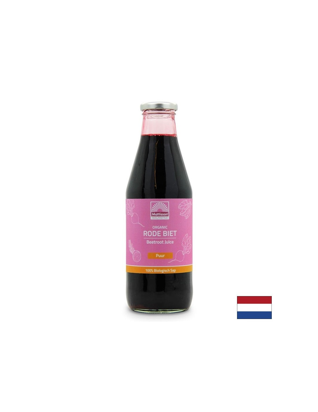 Bio céklalé, 750 ml <tc>Mattisson Healthstyle</tc>