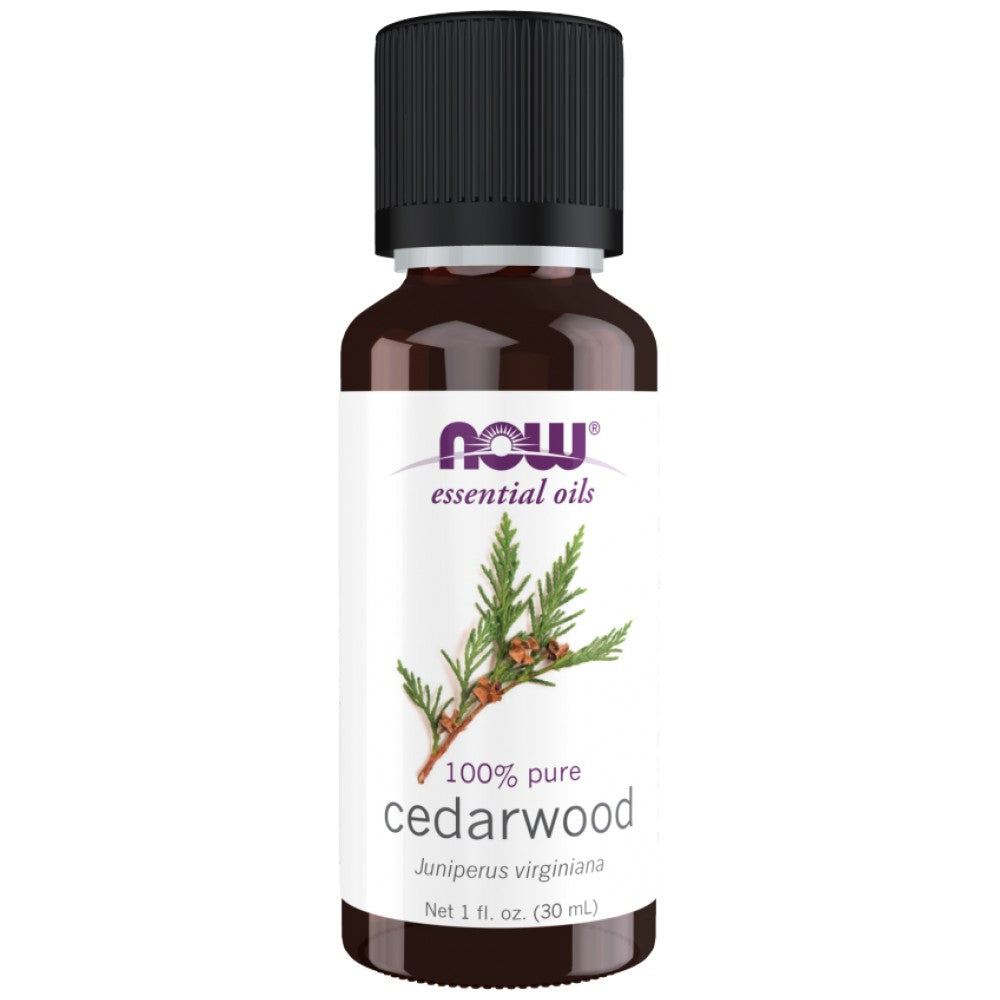 Cedarwood Oil | 100% Pure Juniperus Virginiana - 30 ml - Nutra Best Europe