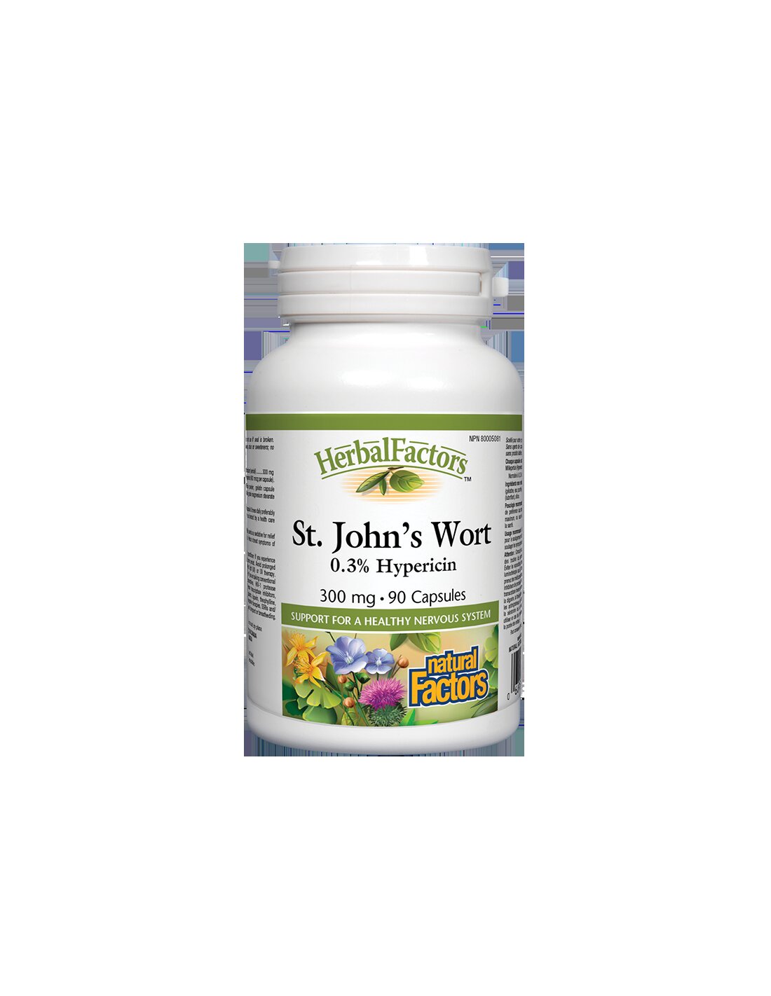 St. Johns Wort 300 mg - 90 capsules - Nutra Best Europe