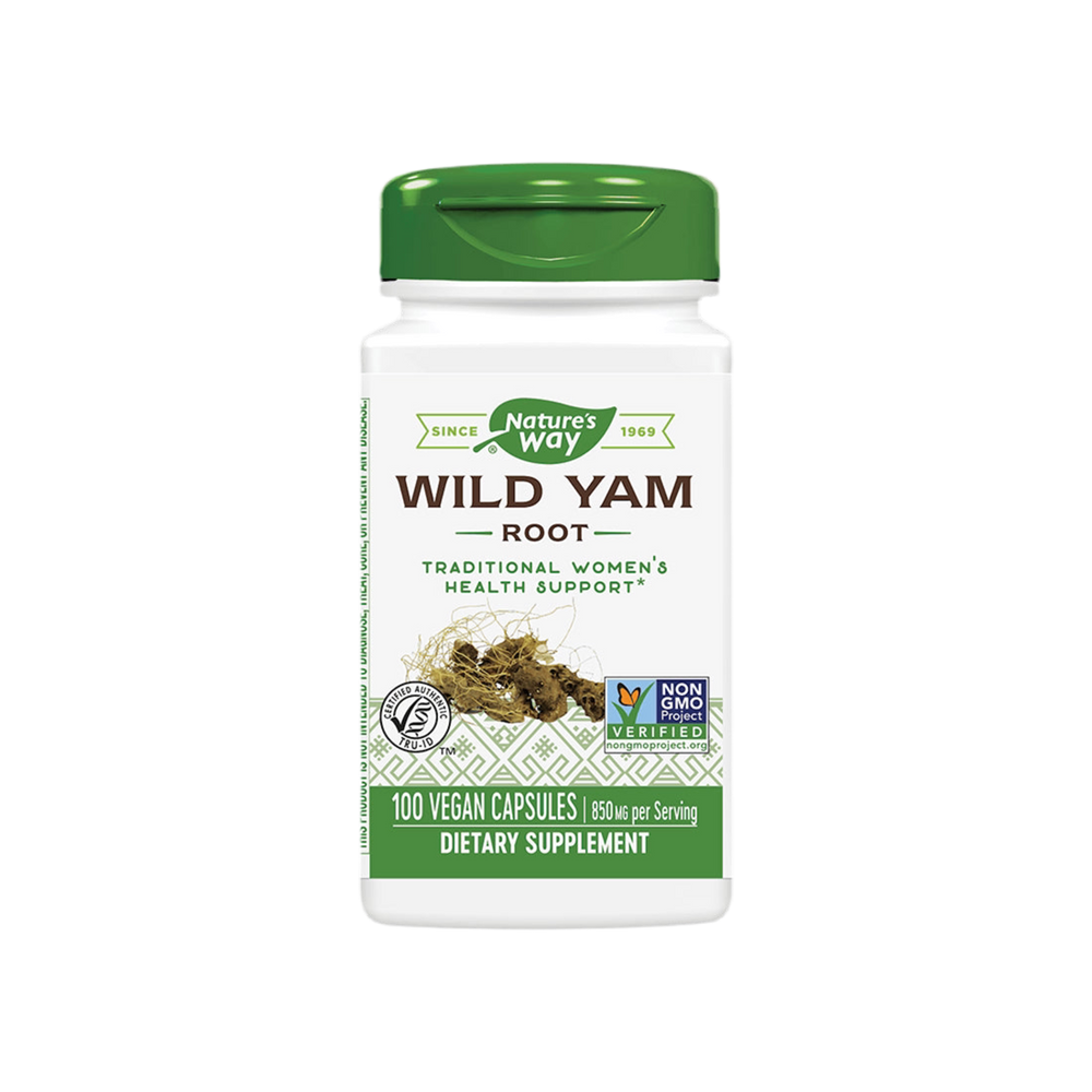 Wild Yam Root 425 mg - 100 capsules - Nutra Best Europe