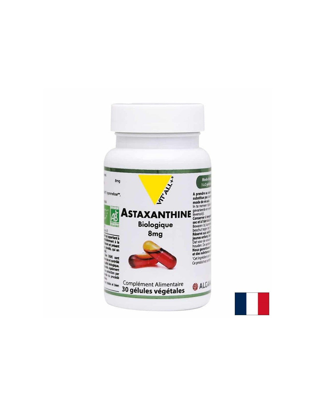 Jó látás és sejtegészség – Astaxanthin, 8 mg x 30 kapszula