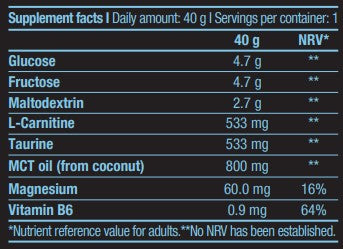 Energy Gel - 0.04 kg - Nutra Best Europe