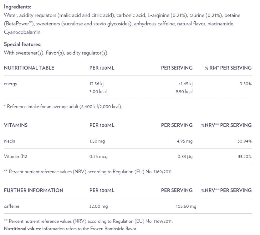 C4 Explosive Energy Drink / 330 ml - Nutra Best Europe