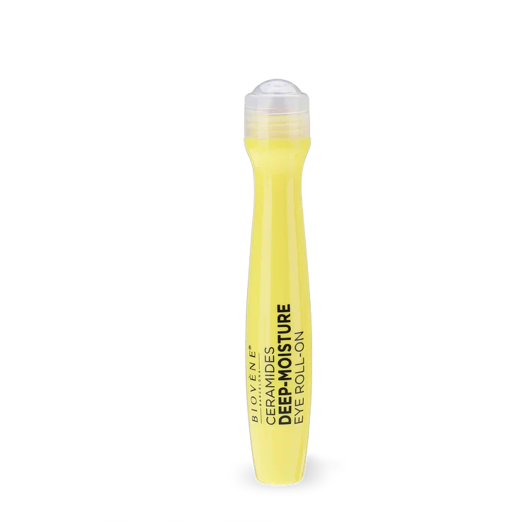 Ceramides hydrating eye contour roller with hyaluronic acid 15 ml - Nutra Best Europe