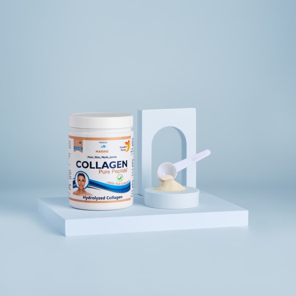 Fish collagen powder 10000 mg Pure Peptide 300 g - Nutra Best Europe