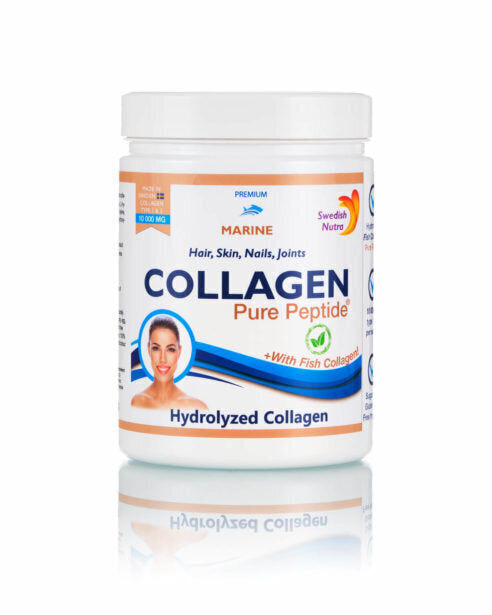 Fish collagen powder 10000 mg Pure Peptide 300 g - Nutra Best Europe