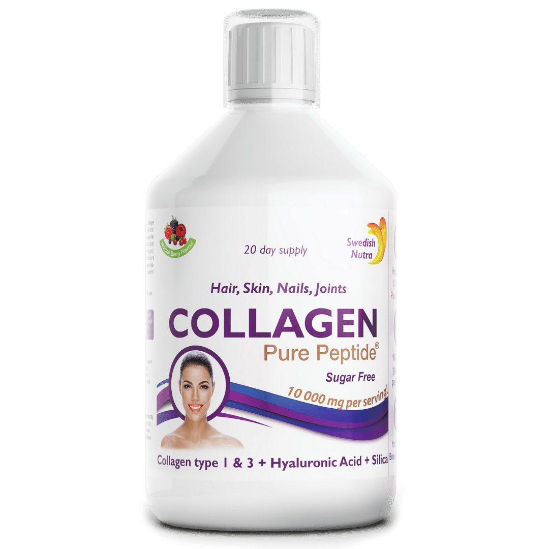 Beef Collagen 10,000 mg with Hyaluronic Acid 50 mg - 500 ml - Nutra Best Europe