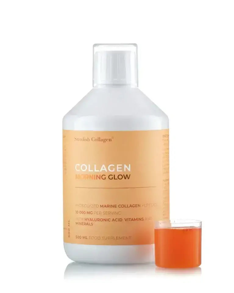 Fish collagen Morning Glow 10000 mg + Retinol 500 ml Swedish Collagen - Nutra Best Europe