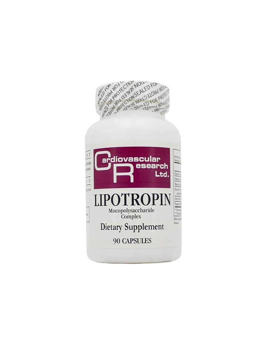 Erős immunitás és jó emésztés - Lipotropin - formula vitaminokkal, pektinnel és papainnal, 90 kapszula