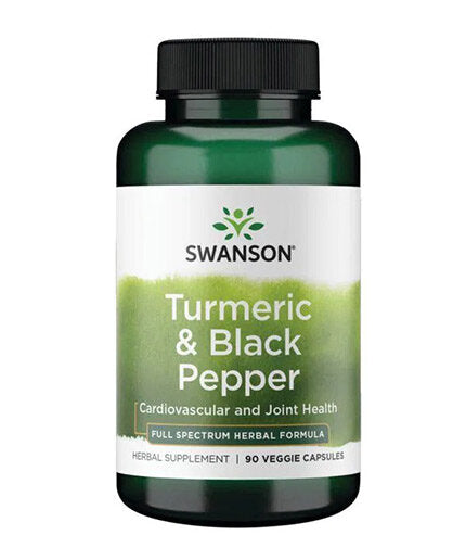 Turmeric & Black Pepper - 90 capsules - Nutra Best Europe