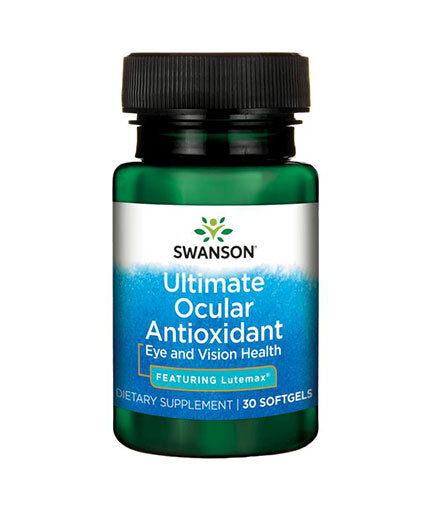 Ultimate Ocular Antioxidant 28 mg - 30 Softgels - Nutra Best Europe