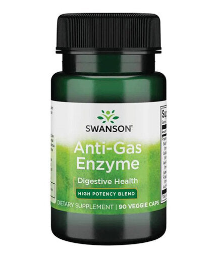 Anti-Gas Enzyme 123 mg - 90 capsules - Nutra Best Europe