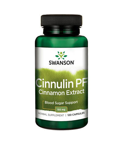 Cinnulin PF Cinnamon Extract 150 mg - 120 capsules - Nutra Best Europe