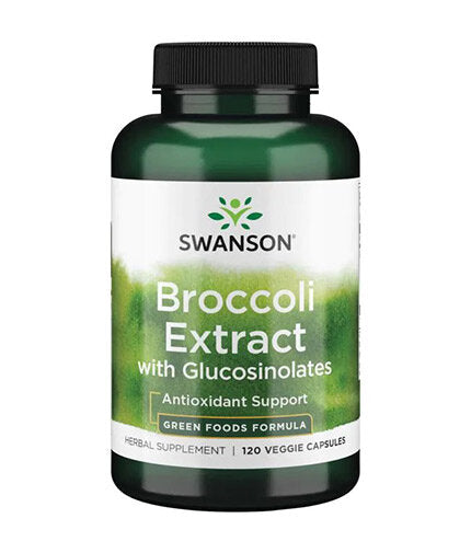 Extra-Strength Broccoli Extract with Glucosinolates 600 mg - 120 capsules - Nutra Best Europe