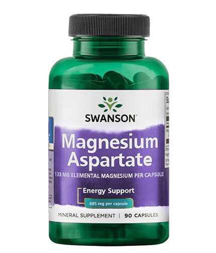 Magnesium Aspartate 685 mg - 90 capsules - Nutra Best Europe