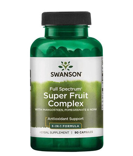 Super Fruit Complex | Mangosteen, Pomegranate, Noni - 90 capsules - Nutra Best Europe