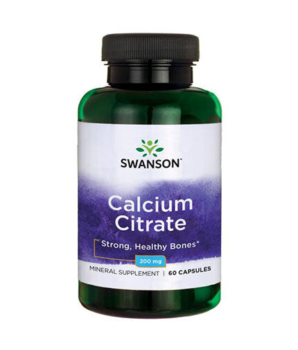 Calcium Citrate 200 mg - 60 capsules - Nutra Best Europe