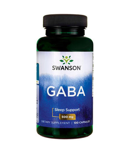 GABA 500 mg - 100 capsules - Nutra Best Europe