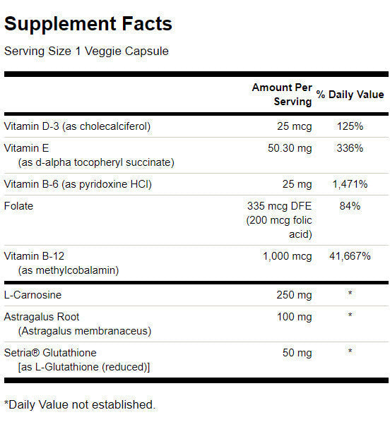 Ultra Telomere Advantage - 60 capsules - Nutra Best Europe