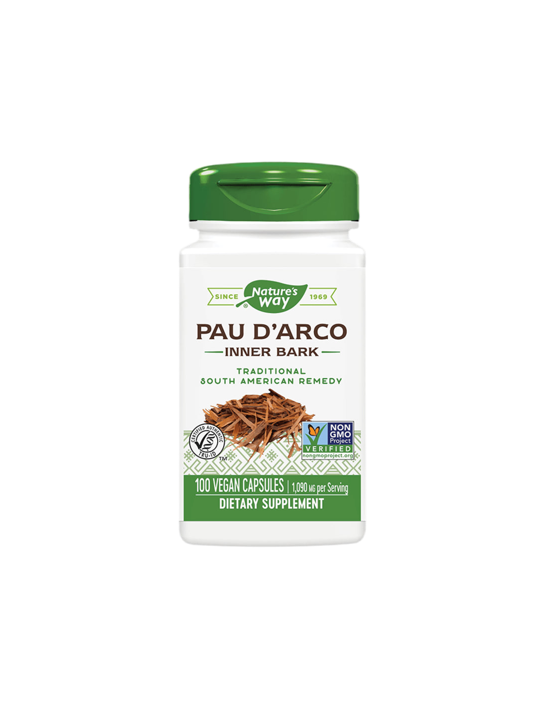 Pau d'Arco 545 mg - 100 capsules - Nutra Best Europe