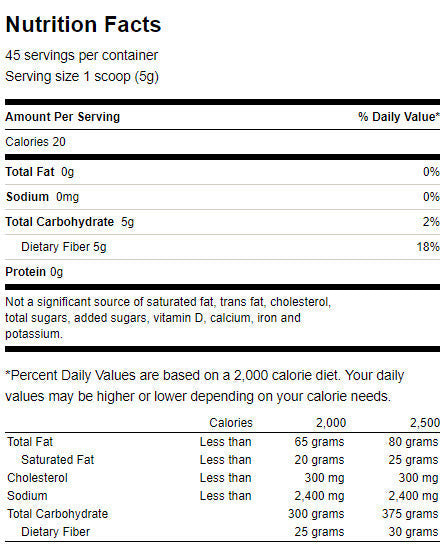 Inulin Powder - 227 grams - Nutra Best Europe