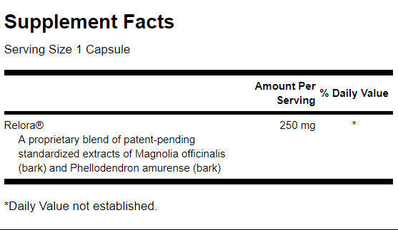 Relora 250mg. / 90 Caps - 0 - Nutra Best Europe