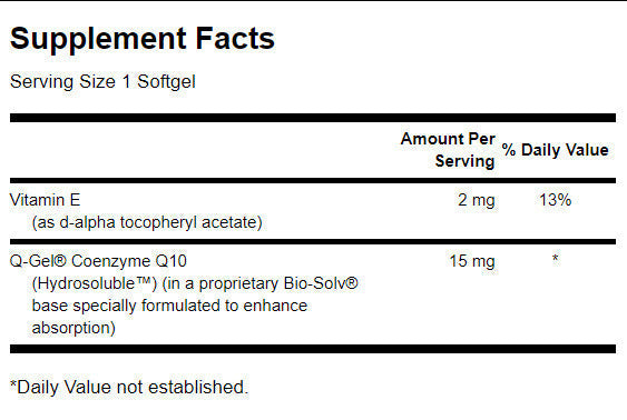CoQ10 200 mg - 90 capsules - Nutra Best Europe