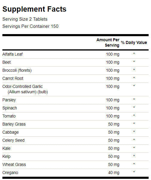 Veggies4Life / 300 Tabs - 0 - Nutra Best Europe